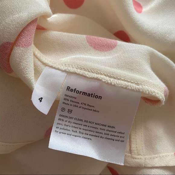 Reformation • Lumiere Polka Dot Dress - Picture 5 of 5